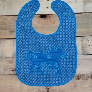 Bib Blue Lion