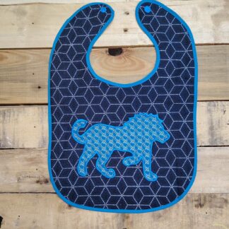 Bib Blue Lion