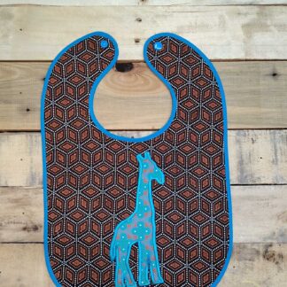 Bib Blue Giraffe